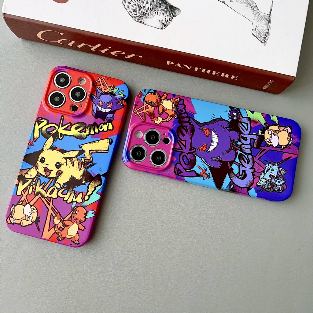 Graffiti sprite PC lens protection with dust screen enclosure IPHONE 14 Pro Max 13 Pro Max 12 Pro Max 11 Promax case