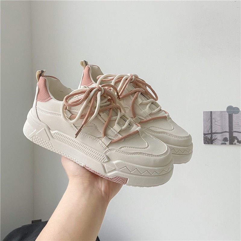 Favorite &quot;FREE BOX&quot; Sepatu Sneakers Wanita Kasual Import Korea 9196