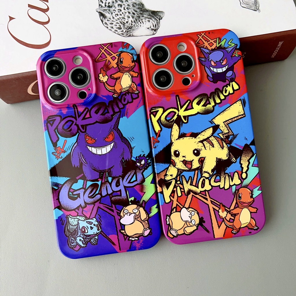 Graffiti sprite PC lens protection with dust screen enclosure IPHONE 14 Pro Max 13 Pro Max 12 Pro Max 11 Promax case