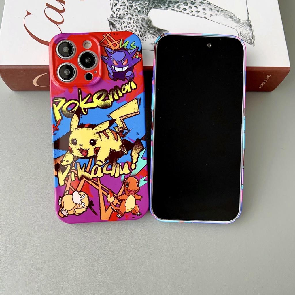 Graffiti sprite PC lens protection with dust screen enclosure IPHONE 14 Pro Max 13 Pro Max 12 Pro Max 11 Promax case
