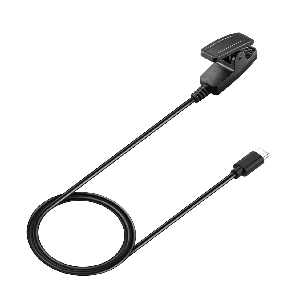 Kabel Charger 1m Untuk Garmin Move Trend/Lily Smart Watch Type-C Port Charging Cradle Dock Clip adapter Charger Untuk Garmin Lily MoveTrend Cable