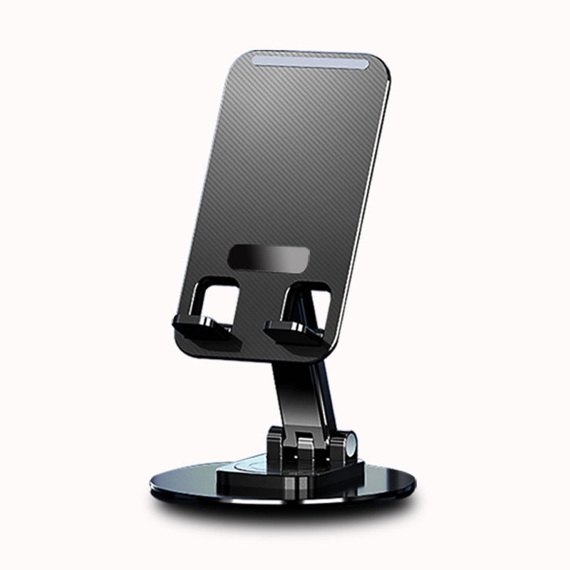 360 ° Rotating Mobile Phone Holder Foldable Storage Desktop Handphone Tablet Metal Holder