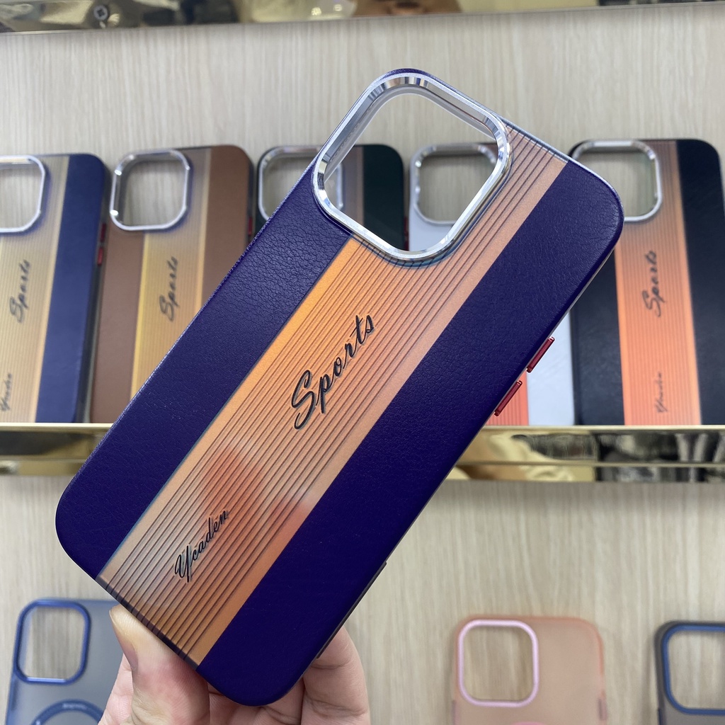 IPHONE Gaya Baru!! Porsche Gradient Hard Untuk Case Iphone12 13 14 pro max All Inclusive Anti Jatuh Kualitas Tinggi Case