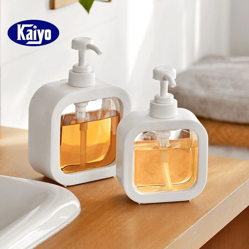 Botol Sampo Kamar Mandi Clear, Sabun Mandi, dan Pembersih Tangan Kaiyo