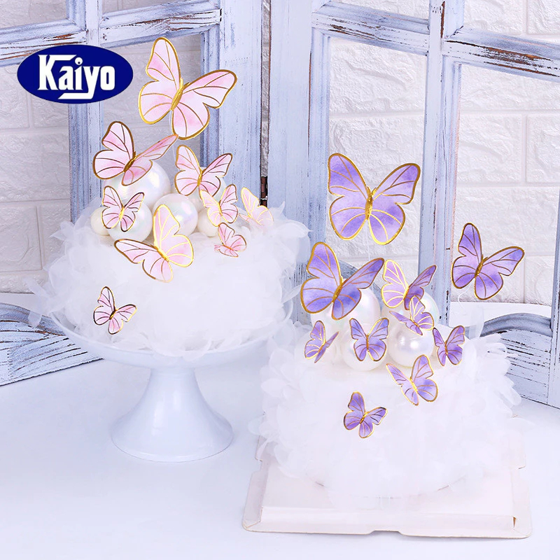 Aksesori kue ulang tahun Kiayo, kue krim Kaiyo