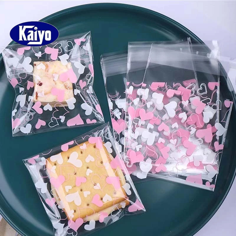 Set 100 Kantong Plastik Motif Lucu Kiayo, Kantong Plastik Cetak, Tas Hadiah Kaiyo