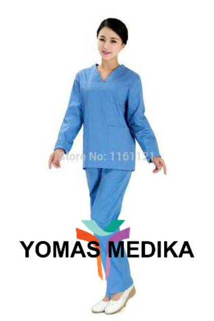 Baju Oka Jaga Malam Baju Ok Seragam Medis Perawat Bidan Dokter