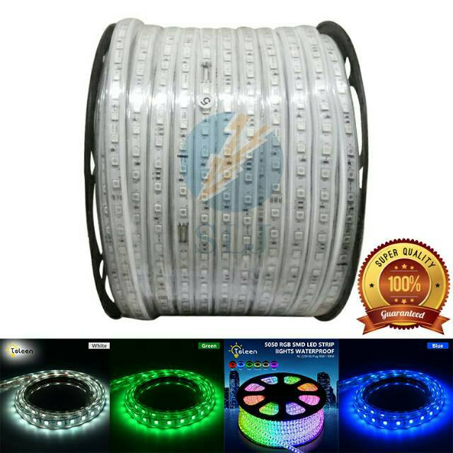 Lampu Led Strip Rgb 5050 100m Led Strip 5050 100 Meter Rgb 4p