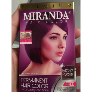 Pewarna Cat Rambut Hair Color Miranda Bleaching Putih Decoloring