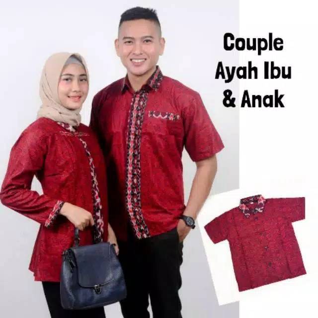 Hot Promo Big Sale 1212 Model Baju Batik Couple Keluarga Anak Muda Modis