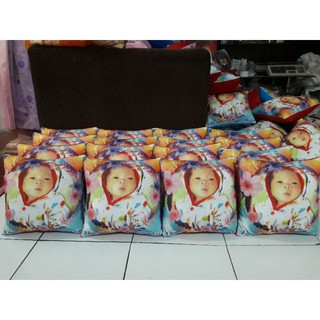 Bantal Foto Uk 30x30 Print 2 Sisi Harga Grosir Printing Bahan Yelvo Import