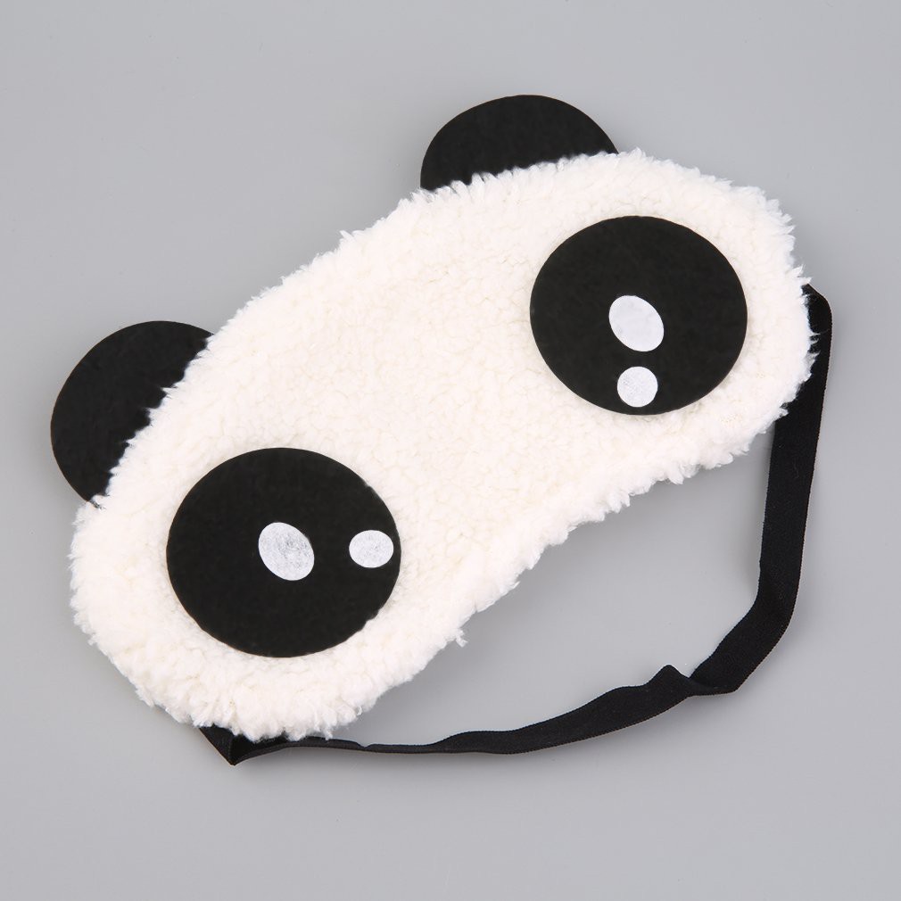 Masker Wajah Gambar Panda Lucu Untuk Tidur Malam Hari